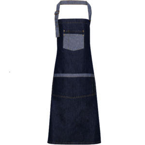PR127 - Tablier Denim à bavette
